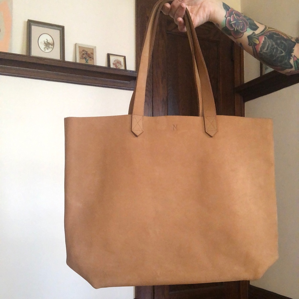 Nisolo leather tote NWOT